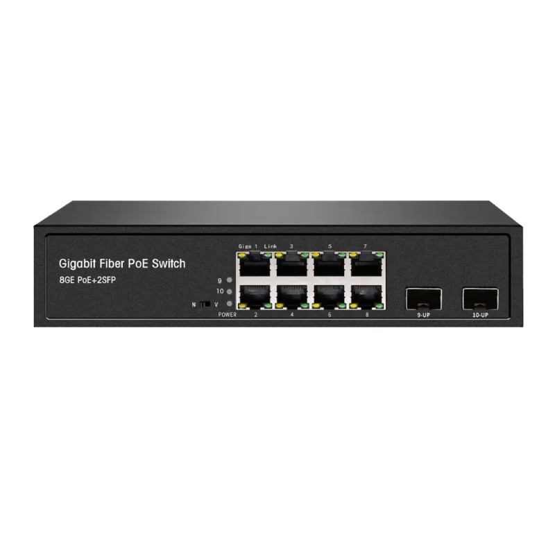 Managed Gigabit Poe Switch 8 Port 802.3At - Switch PoE+ Ethernet 8 ports Gigabit
