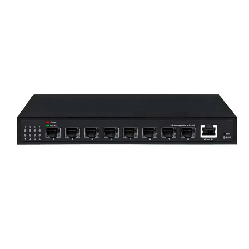 Sfp+ 10G Managed Switch 8 Port - Commutateur réseau géré L3 à 8