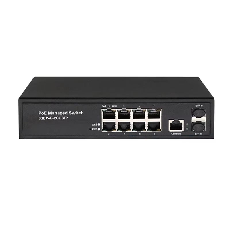 Commutateur réseau géré L2 Gig - Managed Gigabit Poe Switch 8 Port 802.3At avis et prix