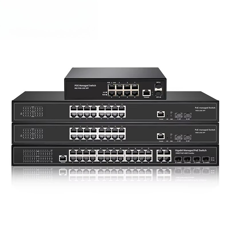 Commutateur PoE géré L2 à 8 po - Managed Gigabit Poe Switch 8 Port 802.3At avis et prix