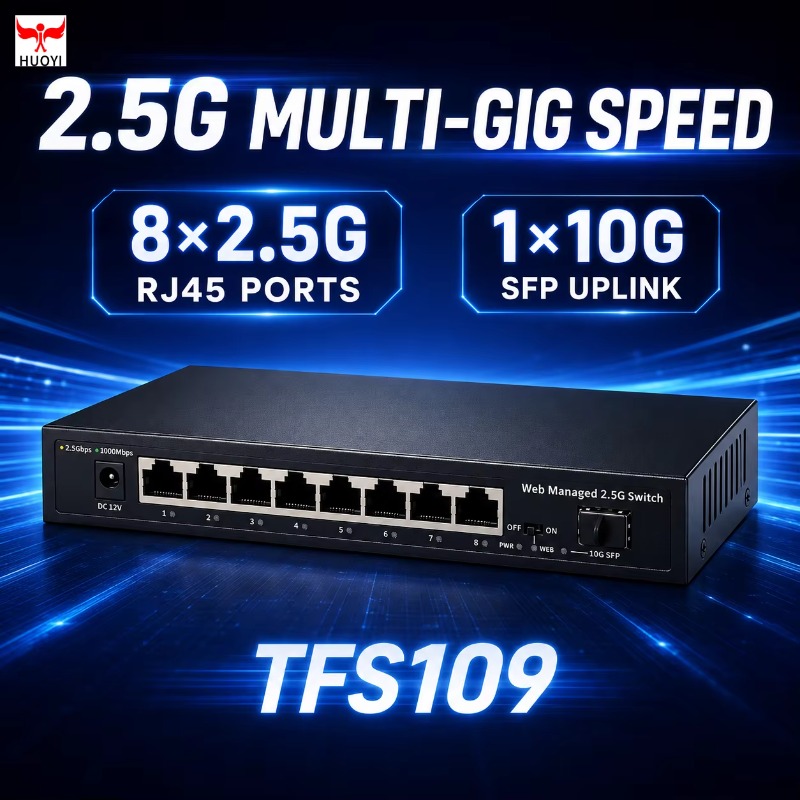 Commutateur géré 8 ports 2,5 G - Sfp+ 10G Managed Switch 8 Port avis et prix