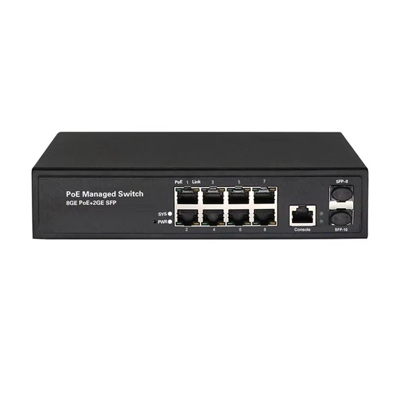 Commutateur réseau géré L2 Gig - Managed Gigabit Poe Switch 8 Port 802.3At avis et prix