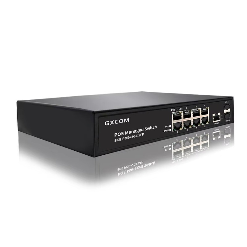 Commutateur réseau géré L2 Gig - Managed Gigabit Poe Switch 8 Port 802.3At avis et prix